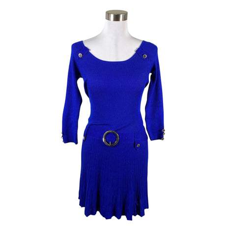 Unisex Morgan - Knit dress, size 34 - Blue ()