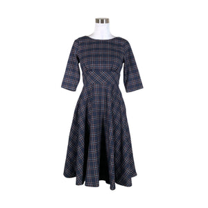 Unisex Hell Bunny - Dress, size 36 - Blue (1)