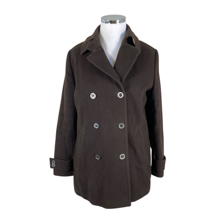 Unisex Burberry - Wool coat, size 44 - Brown ()