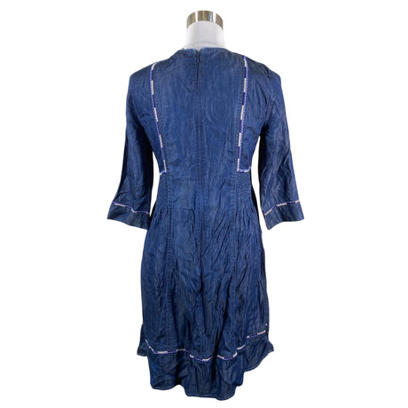 Unisex Marks&Spencer - Denim dress, size 36 - Blue (2)