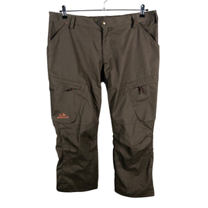 Unisex Swedteam - Sports capri pants, size XXXL - Brown (1)