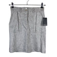 Unisex Your Face - Pencil skirt, size 34 - Gray ()