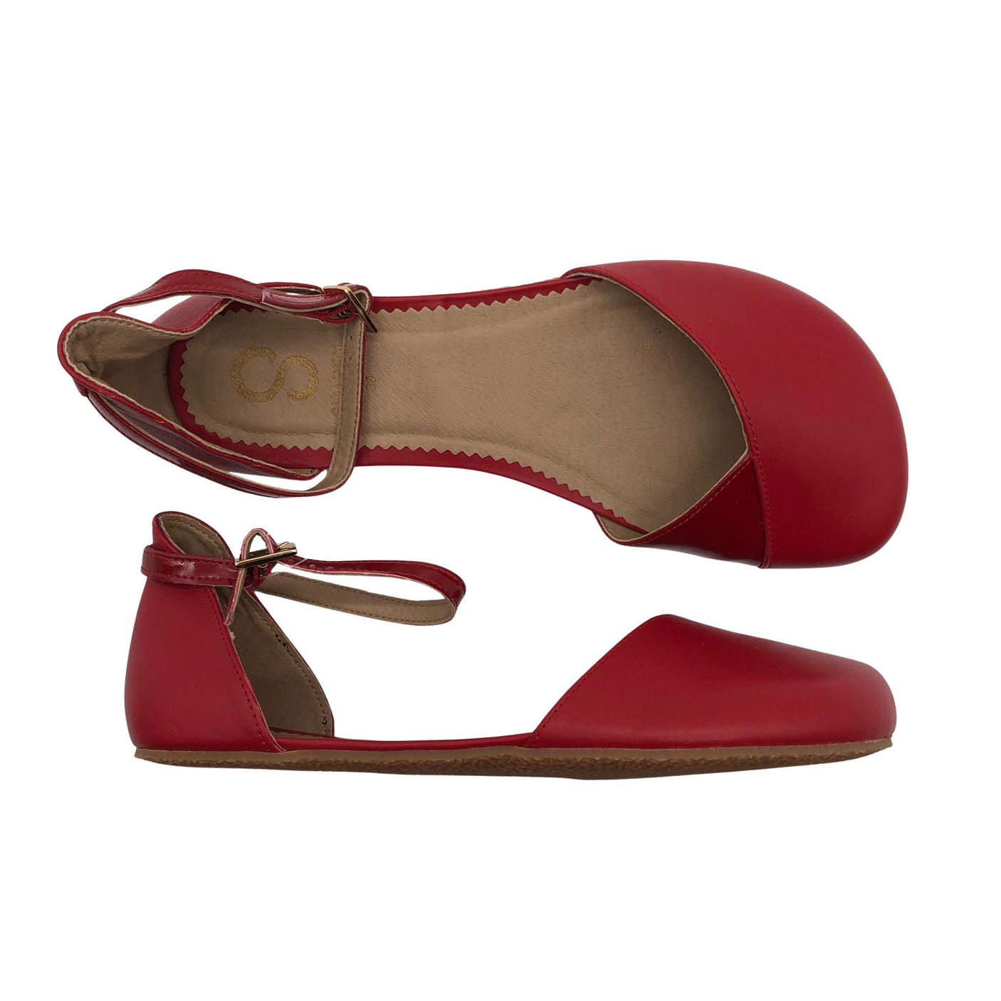 Unisex Shapen - Sandals, size 39 - Red (1)