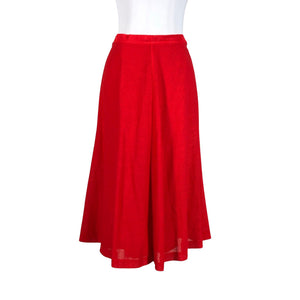 Unisex Figura - Knit skirt, size 38 - Red (2)