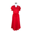 Unisex Figura - Knit skirt, size 38 - Red ()