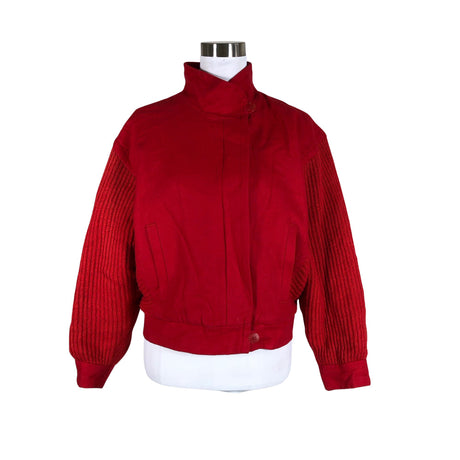 Unisex Kaunotar - Wool coat, size 34 - Red ()