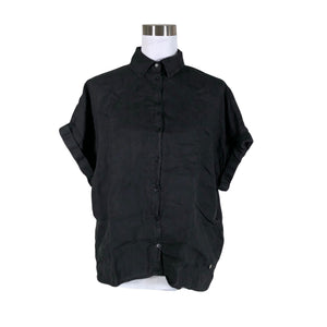 Unisex Mos Mosh - Short-sleeved blouse, size 36 - Black (1)