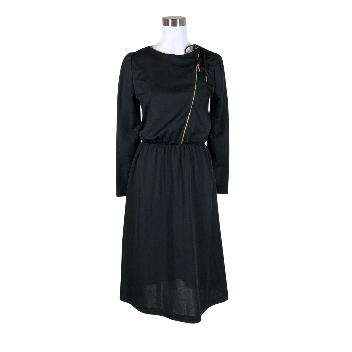 Unisex Misstex - Tricot dress, size 38 - Black (1)