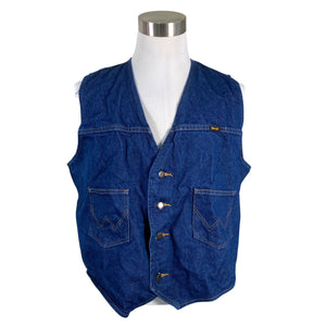 Unisex Wrangler - Denim vest, size XL - Blue (1)