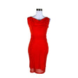 Unisex Esprit - Tricot dress, size 36 - Red ()