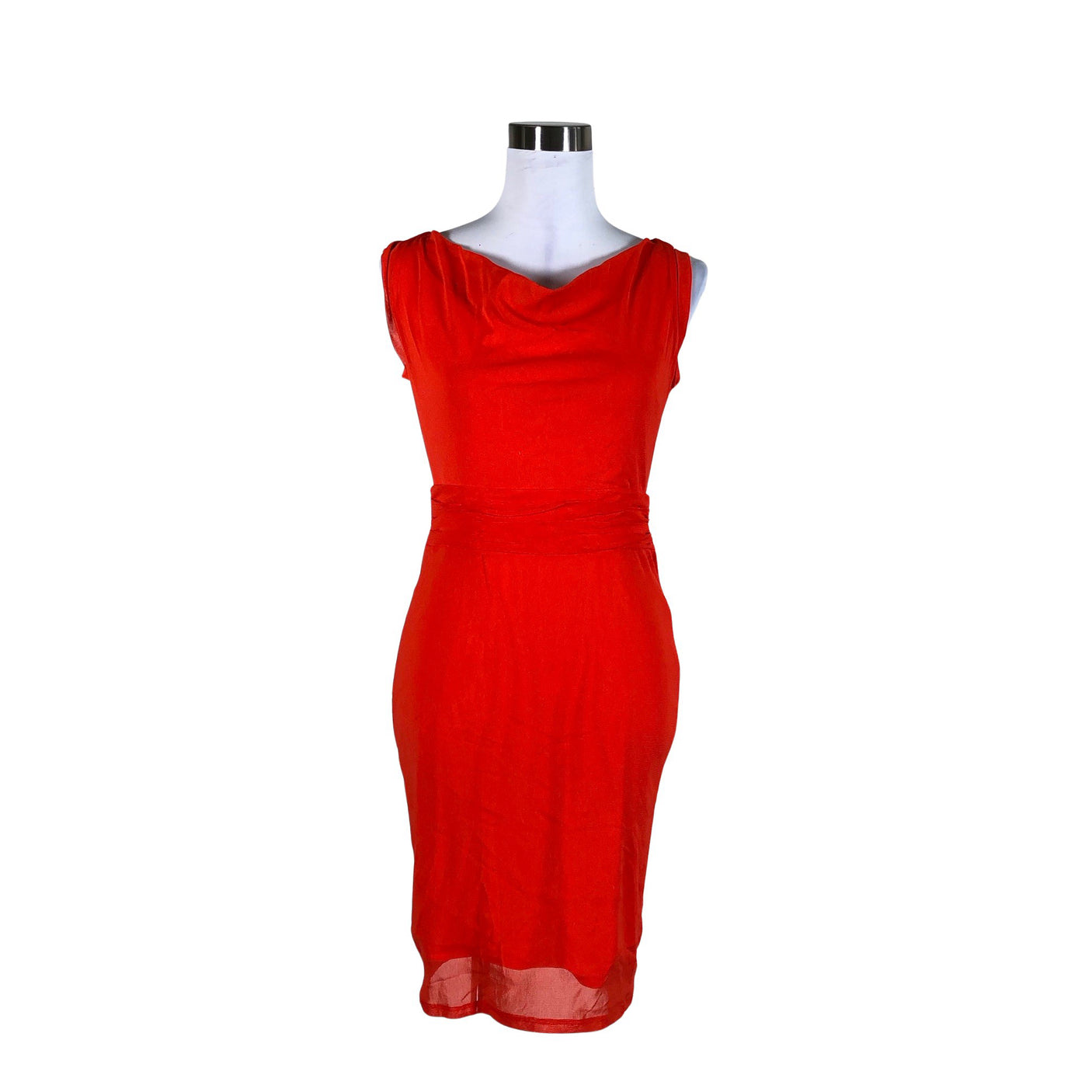 Unisex Esprit - Tricot dress, size 36 - Red (1)