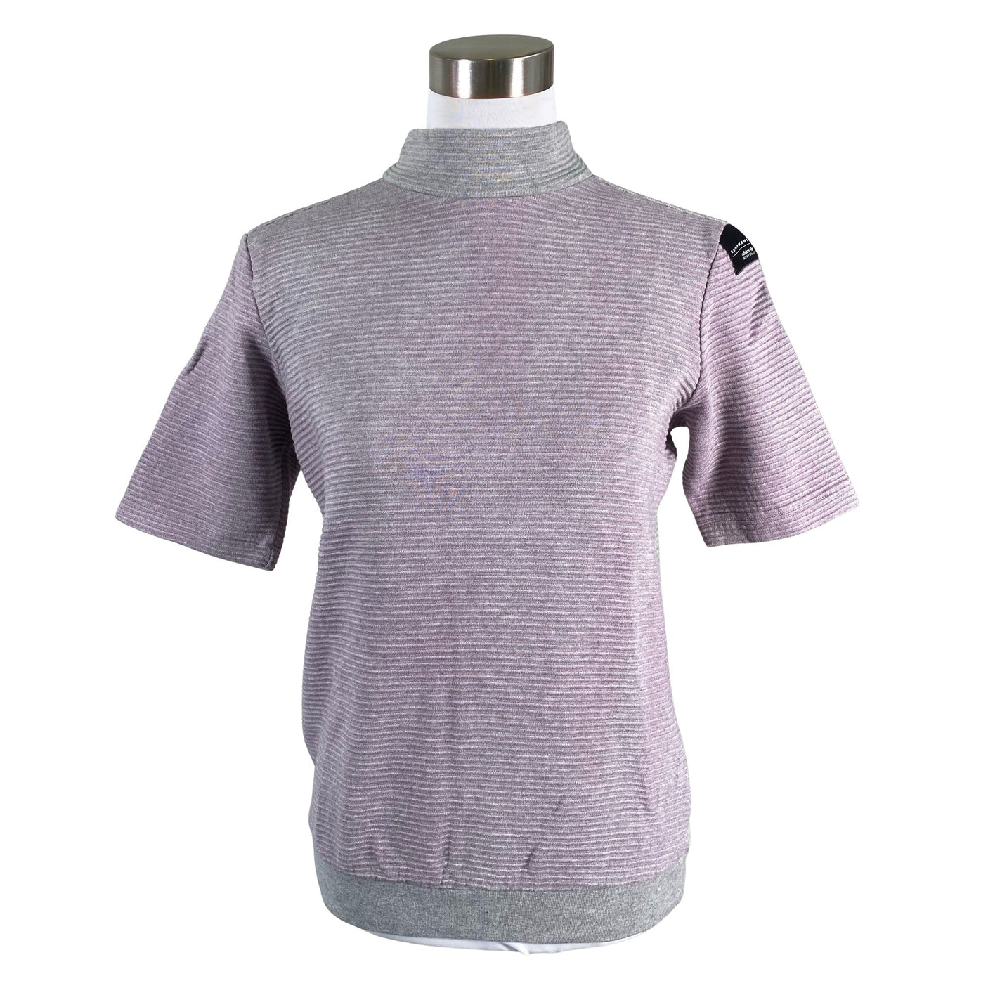 Unisex Adidas - Sports shirt, short sleeve, size 40 - Violet (1)