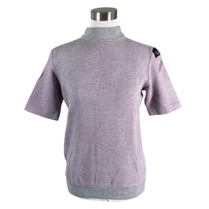Unisex Adidas - Sports shirt, short sleeve, size 40 - Violet (1)