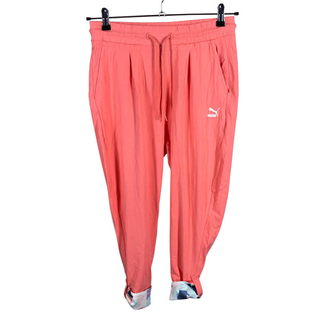 Unisex Puma - Tricot pants, size 38 - Orange ()
