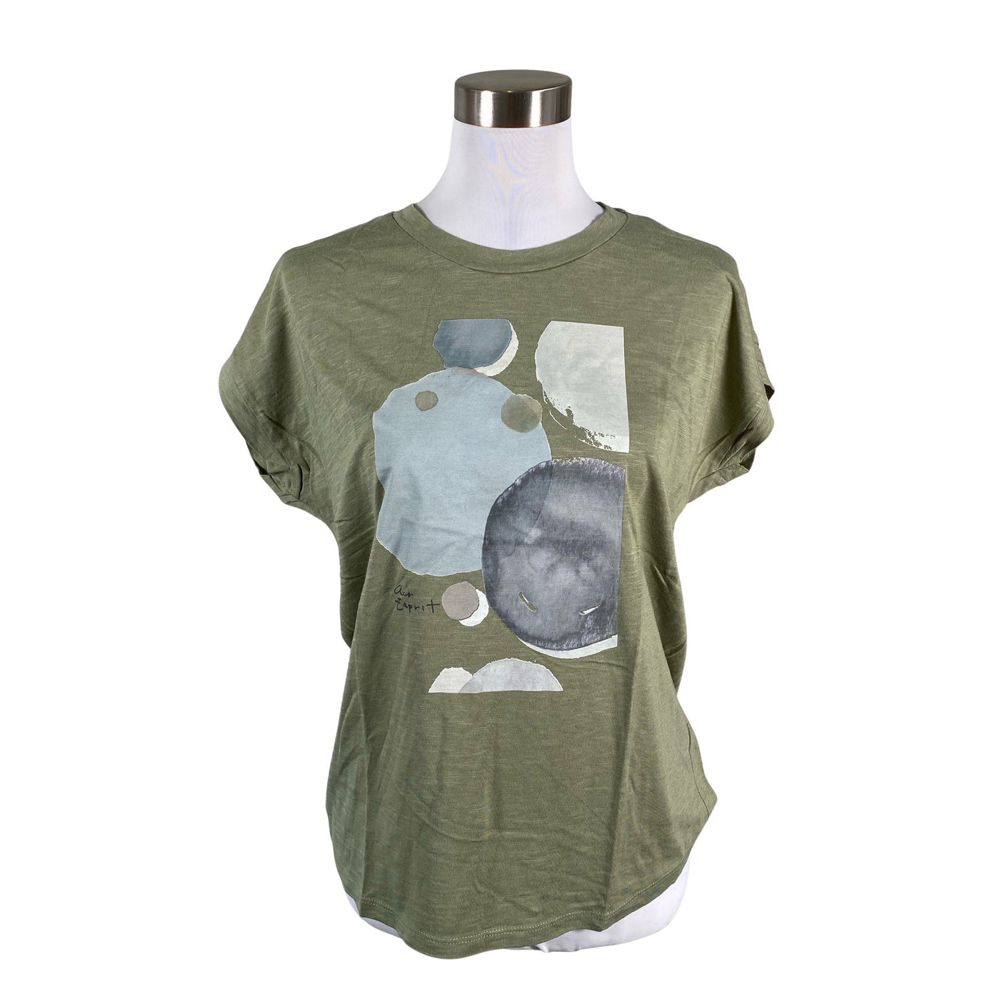 Unisex Esprit - T-shirt, size 38 - Green (1)