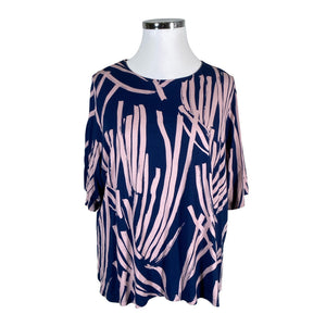 Unisex Nanso - Short-sleeved blouse, size 44 - Blue (1)