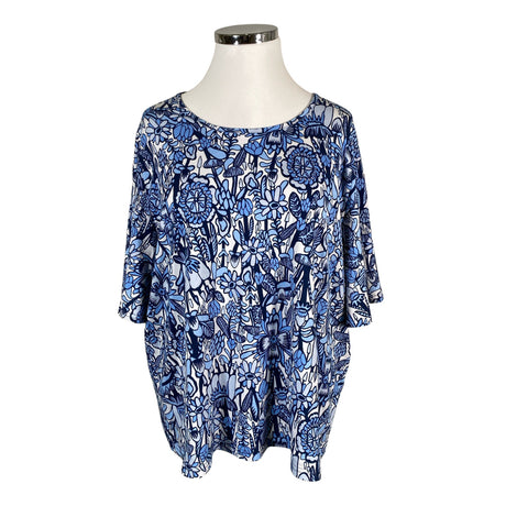 Unisex Nanso - Short-sleeved blouse, size 50 - Blue ()