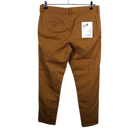 Unisex Selected - Slacks, size W34 - Brown (2)