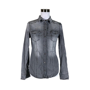 Unisex Liu Jo - Denim shirt, size 38 - Gray (1)
