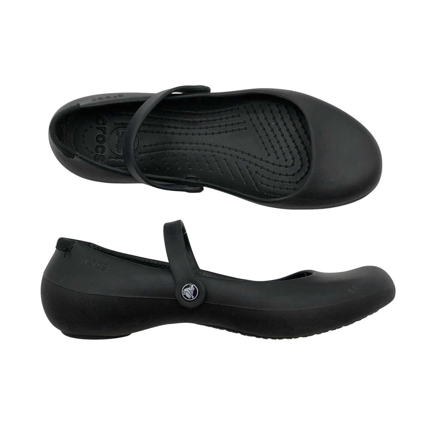 Unisex Crocs - Ballerinas, size 38 - Black (1)