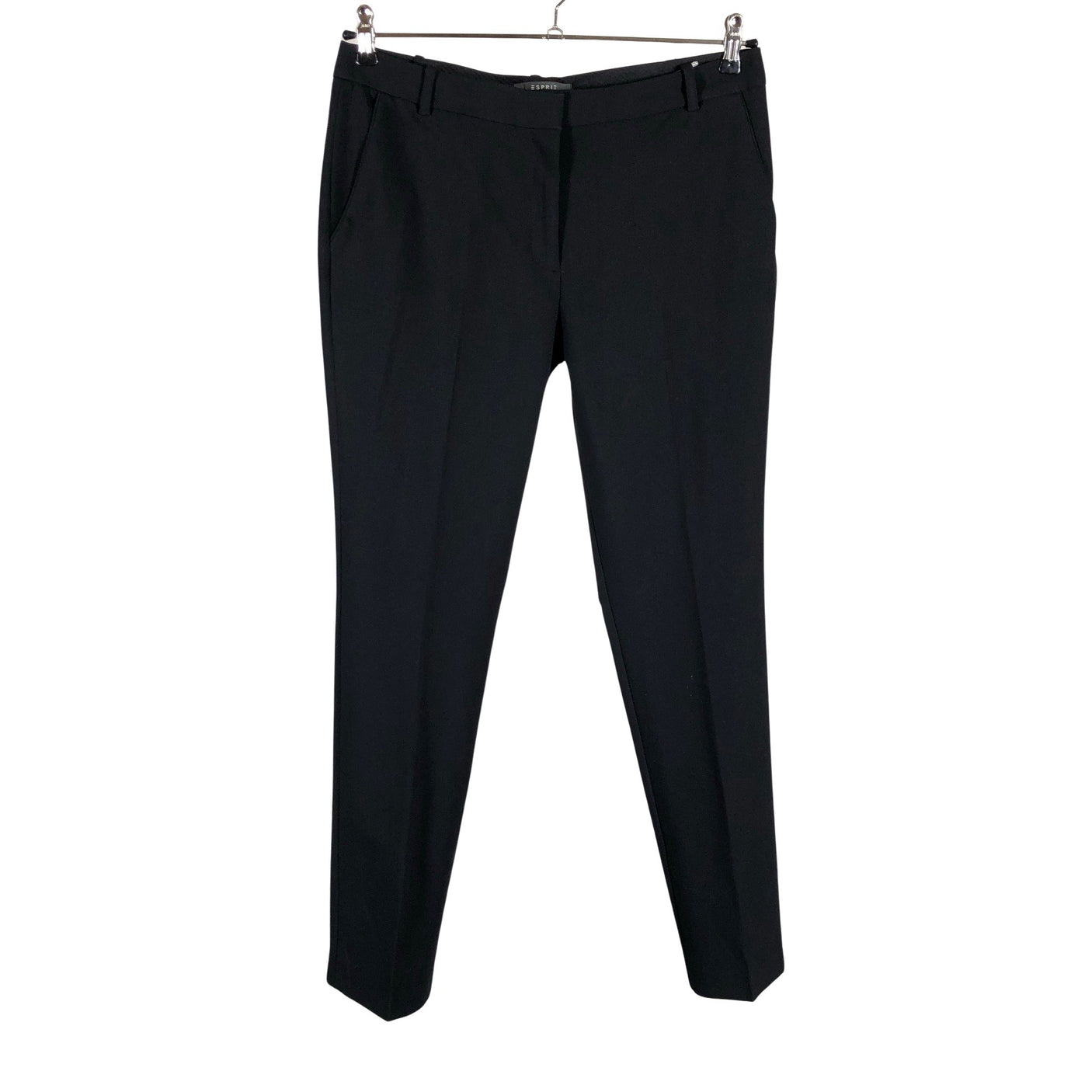 Unisex Esprit - Straight leg trousers, size 38 - Black (1)