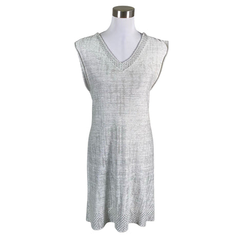 Unisex Cream - Knit dress, size 40 - Gray ()