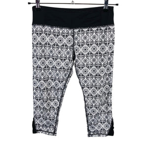 Unisex Kyodan - Sports capri pants, size 38 - Black (1)