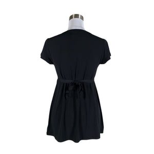 Unisex Motherhood - Short-sleeved blouse, size 36 - Black (2)