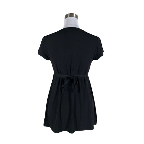 Unisex Motherhood - Short-sleeved blouse, size 36 - Black (2)