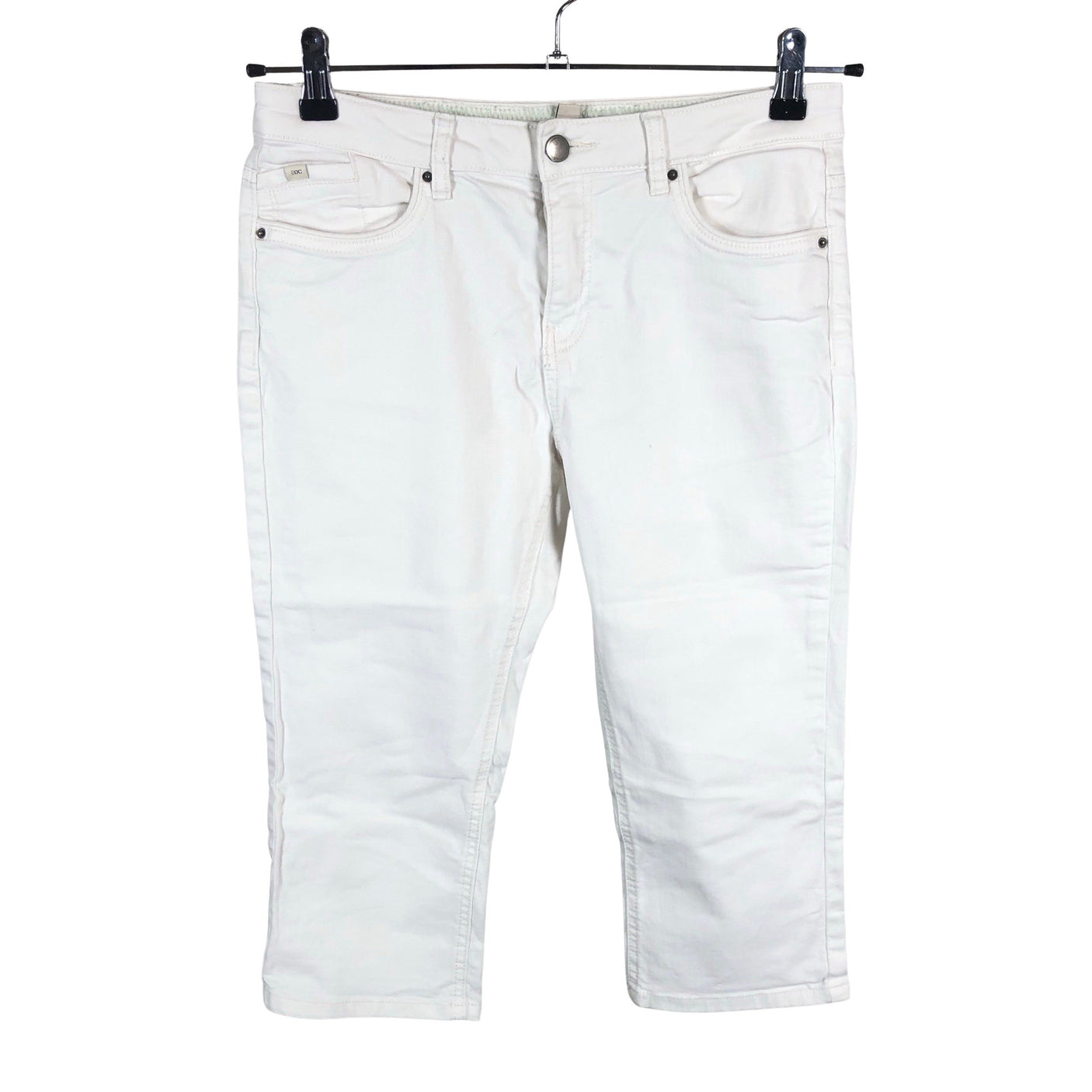 Unisex Esprit - Capri jeans, size 38 - Natural white (1)
