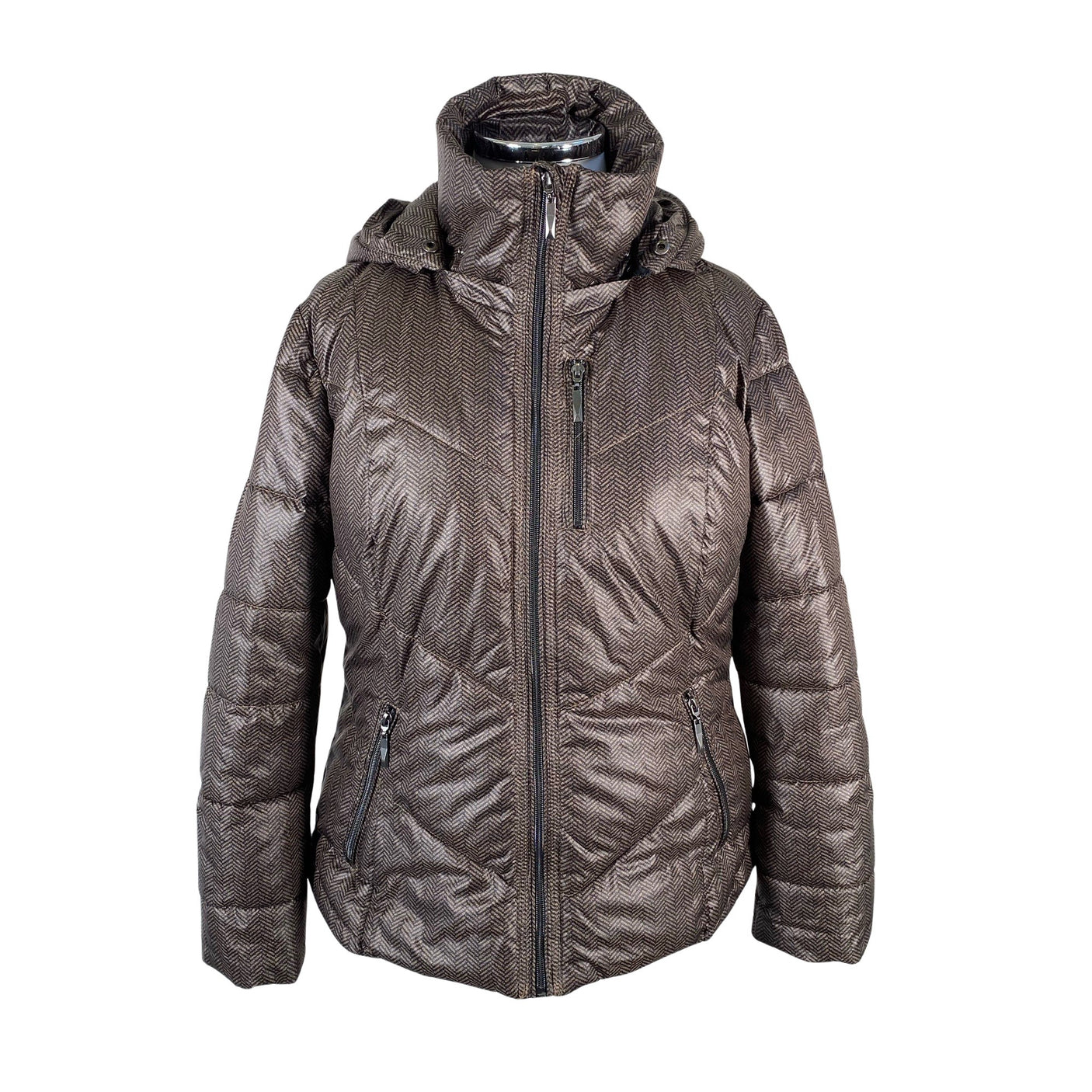 Unisex Jensen - Winter jacket, size 42 - Brown (1)
