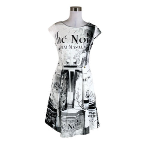 Unisex My Olsson - Tricot dress, size 38 - White (1)