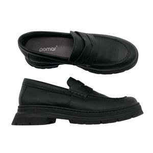 Unisex Pomar - Loafers, size 39 - Black (1)