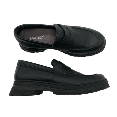 Unisex Pomar - Loafers, size 39 - Black ()