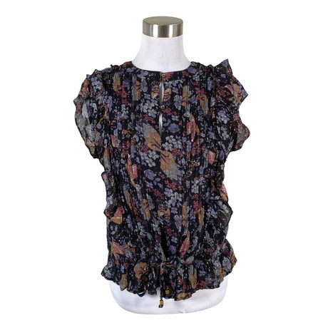 Unisex Summum Woman - Short-sleeved blouse, size 38 - Black ()