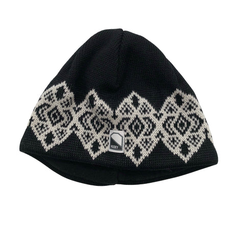 Unisex Husky - Winter beanie, size 54 - 56 cm - Black ()