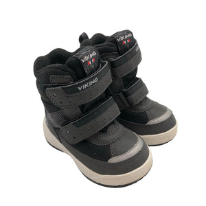 Unisex Viking - Winter shoes, size 21 - Black (2)