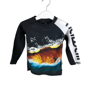Unisex Molo Kids - Swim shirt, size 92 - 98 - Black (1)