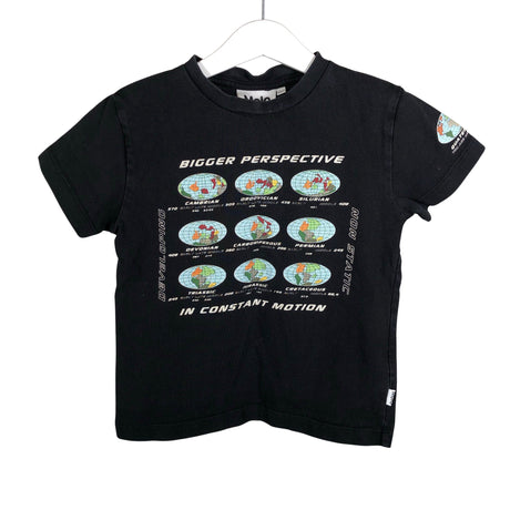Unisex Molo Kids - T-shirt, size 98 - 104 - Black ()