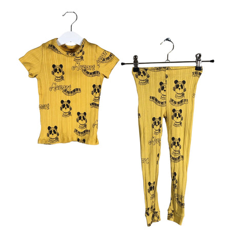 Unisex Mini Rodini - T-shirt, size 92 - 98 - Yellow ()