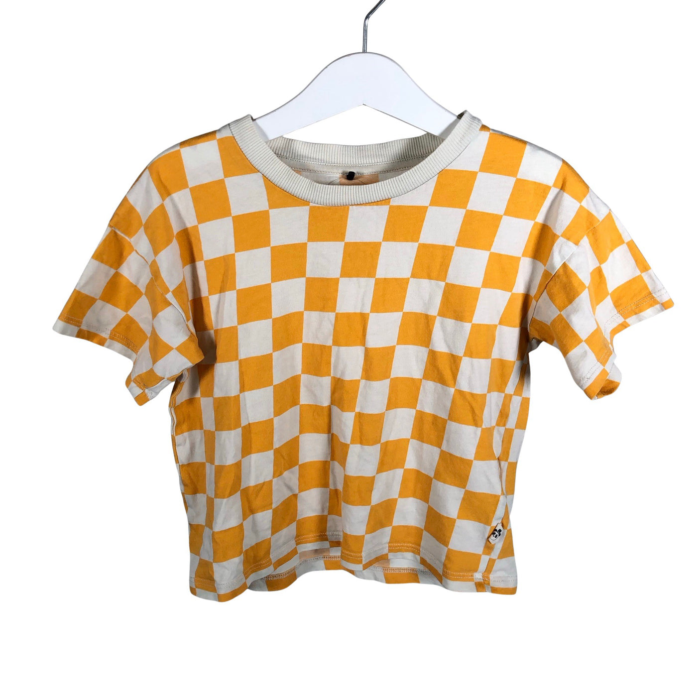 Unisex Mini Rodini - T-shirt, size 104 - 110 - Orange (1)