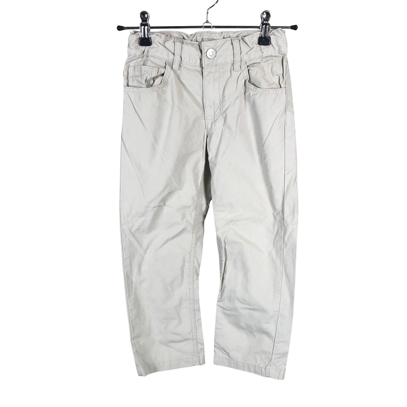 Unisex Benetton - Slacks, size 116 - 122 - Beige (1)