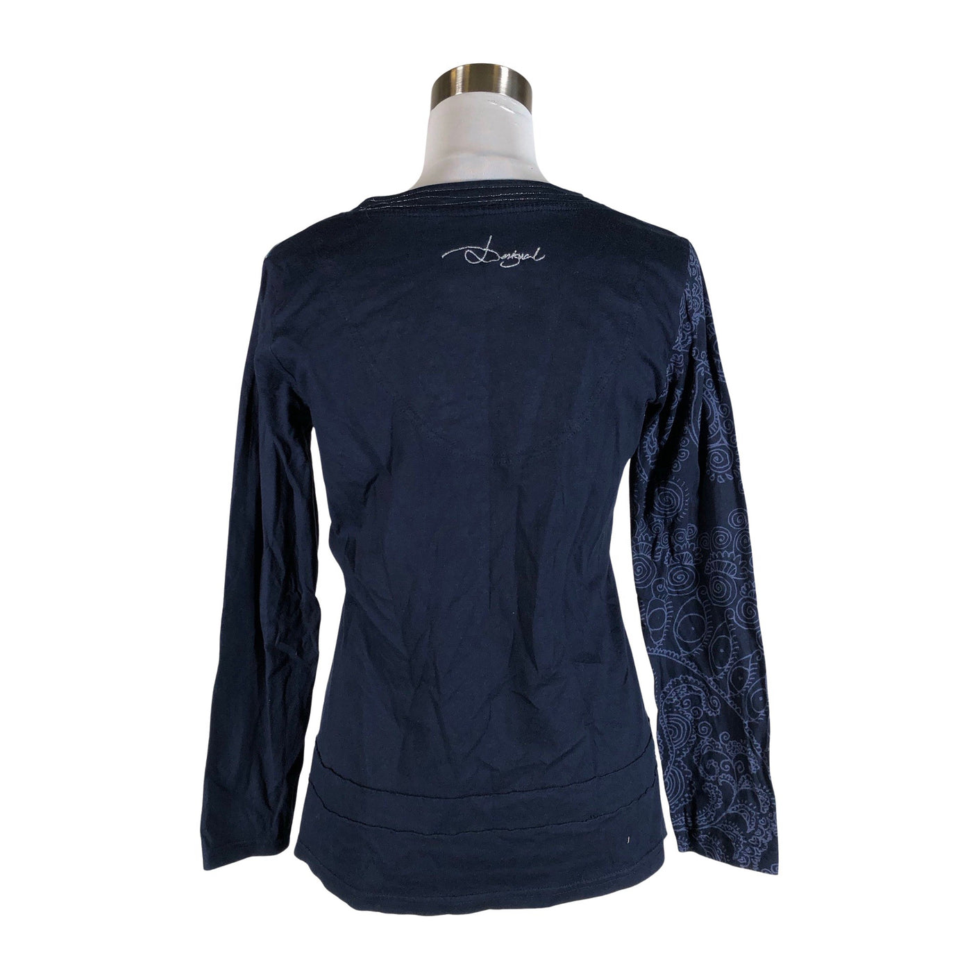 Unisex Desigual - Tricot shirt, size 40 - Blue (2)