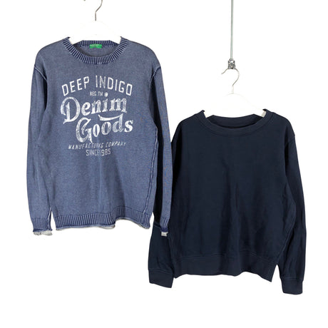 Unisex Benetton - Sweater, size 128 - 134 - Blue ()