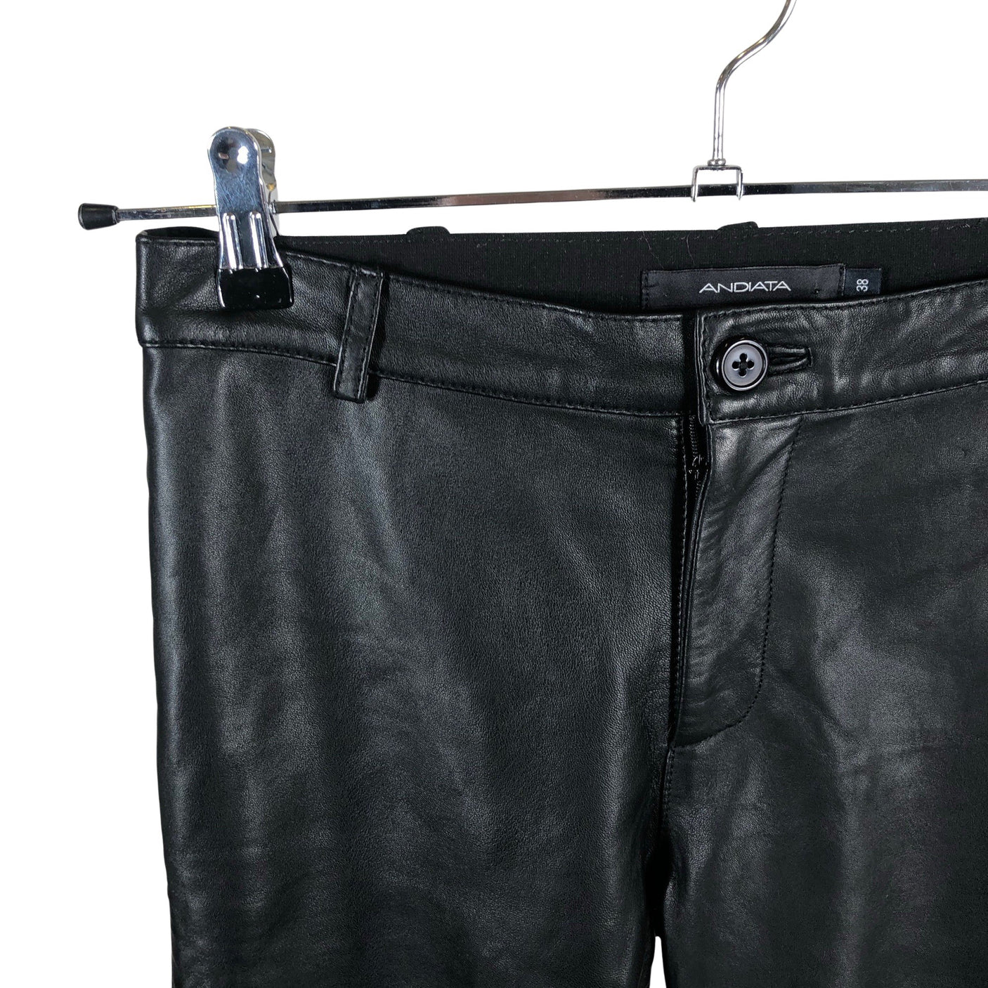 Unisex Andiata - Leather pants, size 38 - Black (3)
