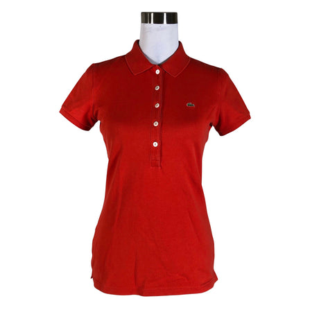 Unisex Lacoste - Polo shirt, size 40 - Red ()