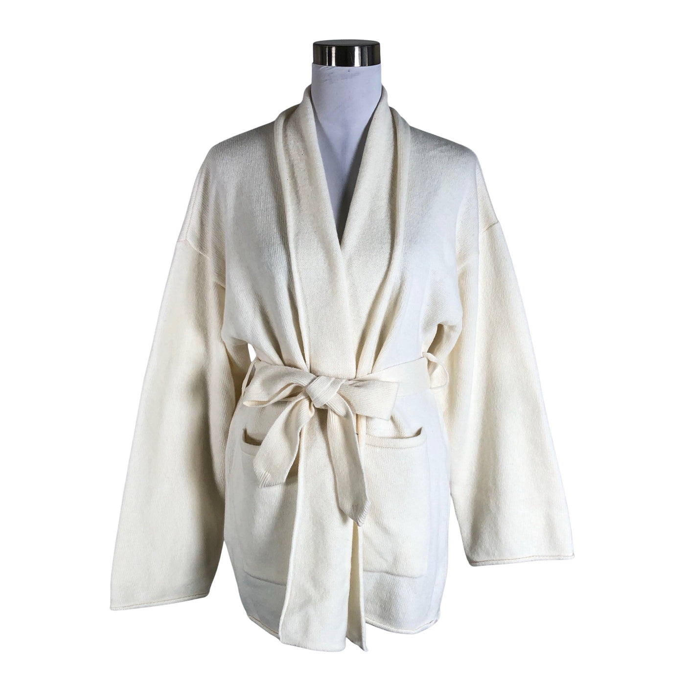 Unisex Niinmun design - Cardigan, size 38 - Natural white (1)