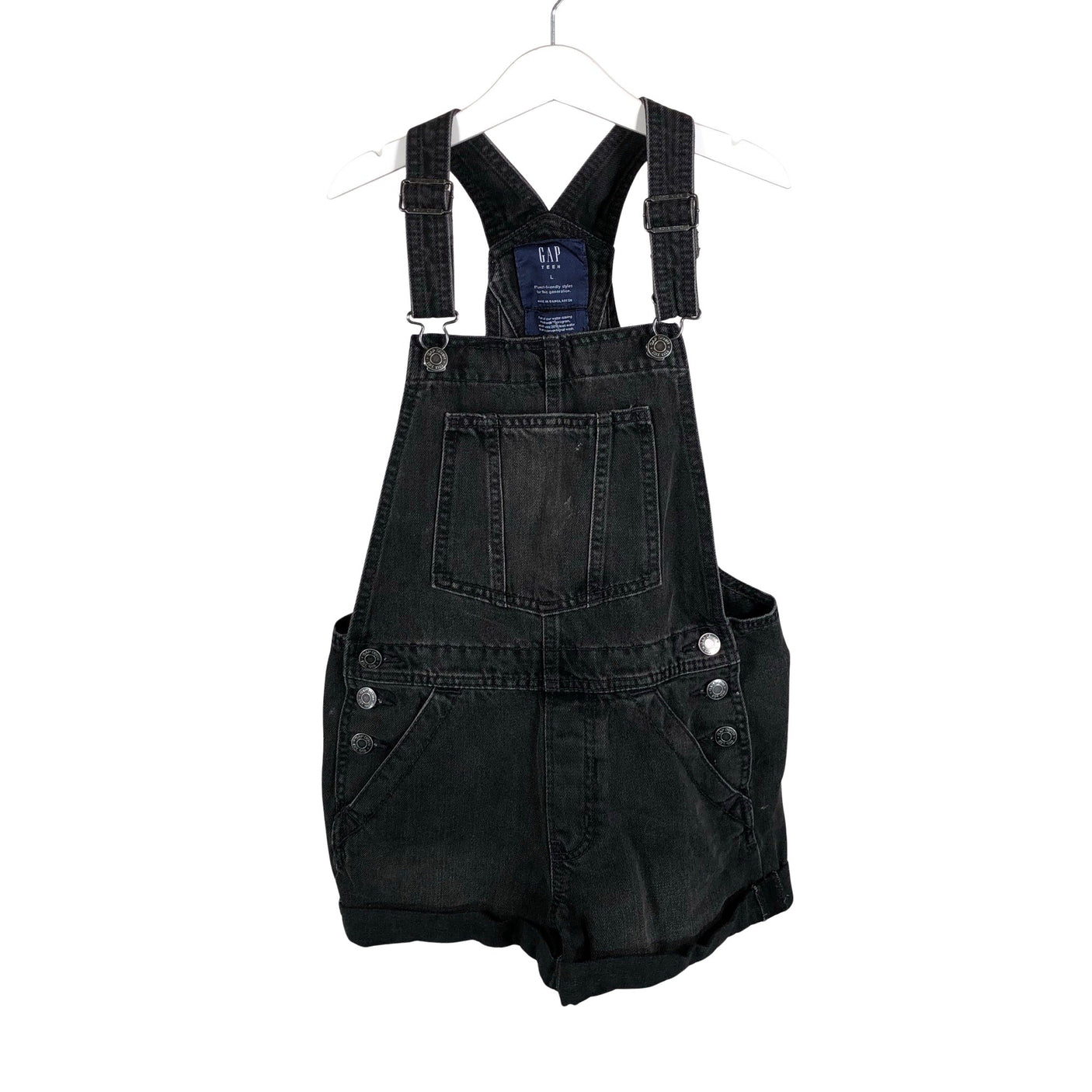Unisex Gap - Short overalls, size 134 - 140 - Gray (1)