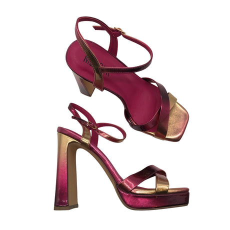 Unisex Menbur - Heeled sandals, size 39 - Pink ()