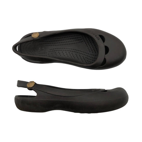 Unisex Crocs - Ballerinas, size 36 - Brown ()